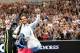 Spain's Rafael Nadal waves to the crowd after beating Bosnia's Damir Dzumhur in their men's singles third round match on day five of the Australian Open tennis tournament in Melbourne on January 19, 2018. / AFP PHOTO / SAEED KHAN / -- IMAGE RESTRICTED TO EDITORIAL USE - STRICTLY NO COMMERCIAL USE -- (Photo credit should read SAEED KHAN/AFP/Getty Images)