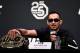 BOSTON, MA - JANUARY 19: Tony Ferguson interacts with fans and media during the UFC press conference at TD Garden on January 19, 2018 in Boston, Massachusetts. (Photo by Jeff Bottari/Zuffa LLC/Zuffa LLC via Getty Images)