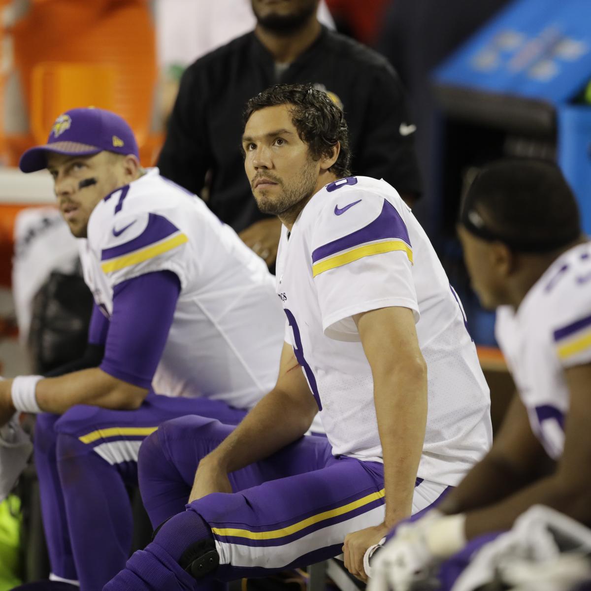 QB Case Keenum 'battled' for Vikings in relief of injured Sam Bradford