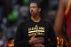 Cleveland Cavaliers forward Channing Frye (8) in the first half of an NBA basketball game Wednesday, March 22, 2017, in Denver. (AP Photo/David Zalubowski)
