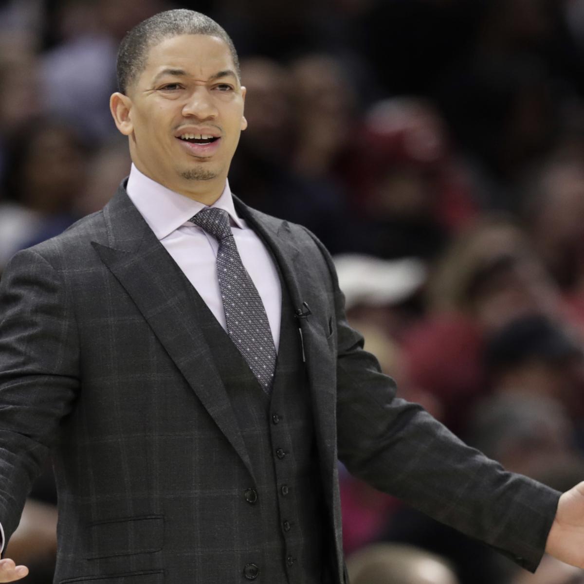 Tyronn Lue Says He's Going to Make Lineup Changes After Loss to Spurs | Bleacher ...