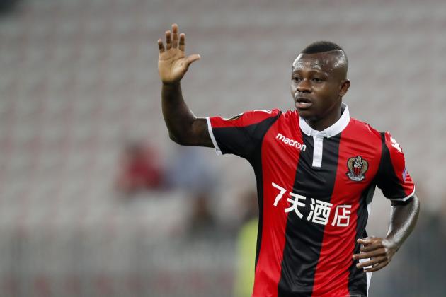 Jean Michel Seri of OCG Nice during the UEFA Europa League group K match  match between OGC Nice and Vitesse Arnhem on September 28, 2017 at the Allianz Riviera in Nice, France(Photo by VI Images via Getty Images)