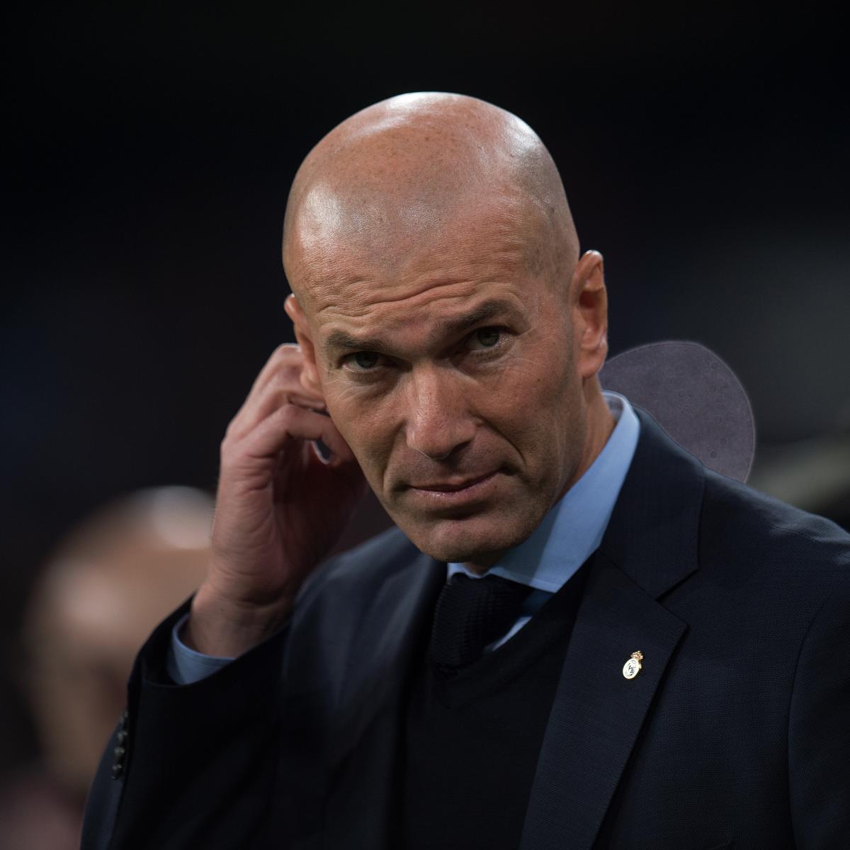 Zinedine Zidane Says His Real Madrid Future Rests on Champions League Progress ...