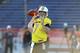 North Squad quarterback Josh Allen of Wyoming (17) throws a pass during the North's team college football practice for Saturday's Senior Bowl, Tuesday, Jan. 23, 2018, in Mobile, Ala. (AP Photo/Butch Dill)