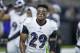 NEW ORLEANS, LA - AUGUST 31: Marlon Humphrey #29 of the Baltimore Ravens warming up before a preseason game against the New Orleans Saints at Mercedes-Benz Superdome on August 31, 2017 in New Orleans, Louisiana. The Ravens defeated the Saints 14-13. (Photo by Wesley Hitt/Getty Images)