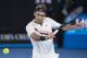 MELBOURNE, AUSTRALIA - JANUARY 26: Roger Federer of Switzerland on Rod Laver Arena as he battles Hyeon Chung of South Korea in their semi final on day 12 of the 2018 Australian Open at Melbourne Park on January 26, 2018 in Melbourne, Australia. (Photo by James D. Morgan/Getty Images)