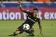 Dortmund's Pierre-Emerick Aubameyang vies for the ball during the Champions League Group H soccer match between APOEL Nicosia and Borussia Dortmund at GSP stadium, in Nicosia, Cyprus, on Tuesday, Oct. 17, 2017. (AP Photo/Petros Karadjias)