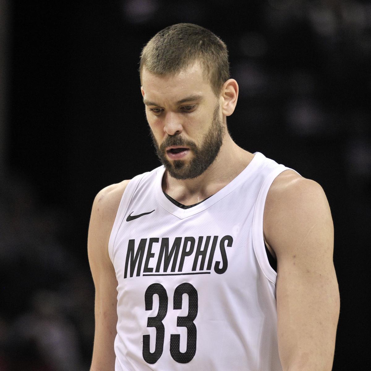 Marc Gasol's Jersey Will Be Retired by Grizzlies After Trade to Raptors, News, Scores, Highlights, Stats, and Rumors