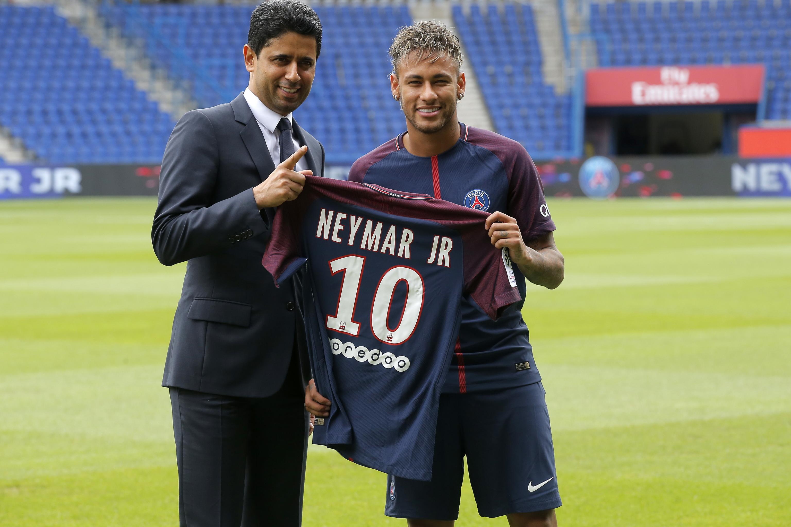 PSG chief appears less confident about Neymar signing new contract after  'Barcelona make contact over transfer return