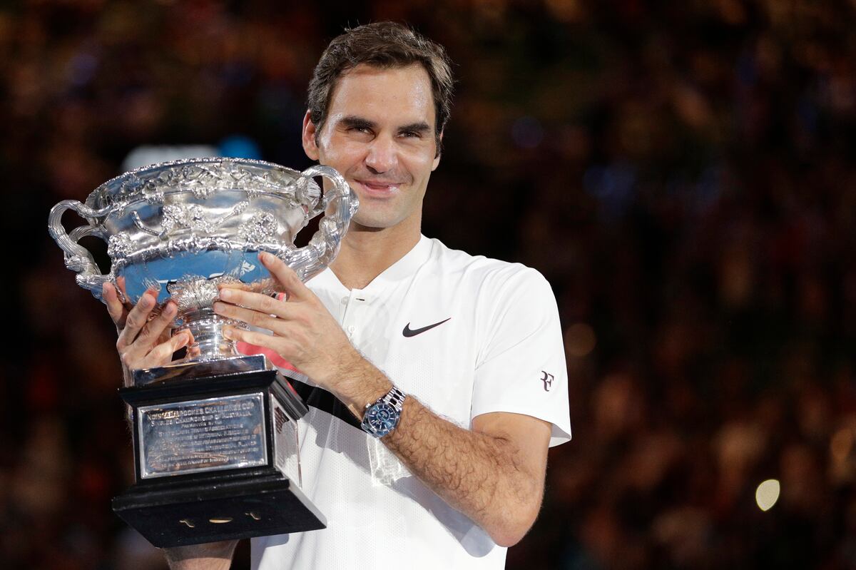 Roger Federer 1st Men�s Tennis Player to Win 20