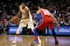 MILWAUKEE, WI - JANUARY 29: Giannis Antetokounmpo #34 of the Milwaukee Bucks handles the ball while being guarded by Ben Simmons #25 of the Philadelphia 76ers in the second quarter at the Bradley Center on January 29, 2018 in Milwaukee, Wisconsin. NOTE TO USER: User expressly acknowledges and agrees that, by downloading and or using this photograph, User is consenting to the terms and conditions of the Getty Images License Agreement. (Photo by Dylan Buell/Getty Images)
