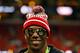 ATLANTA, GA - JANUARY 08: Former NFL player Terrell Owens on field prior to the CFP National Championship presented by AT&T between the Georgia Bulldogs and the Alabama Crimson Tide at Mercedes-Benz Stadium on January 8, 2018 in Atlanta, Georgia. (Photo by Kevin C. Cox/Getty Images)