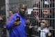 RENNES, FRANCE - JANUARY 30: New signing for PSG Lassana Diarra with the supporters following the French League Cup (Coupe de la Ligue) match between Stade Rennais and Paris Saint Germain (PSG) at Roazhon Park on January 30, 2018 in Rennes, France. (Photo by Jean Catuffe/Getty Images)