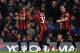 LONDON, ENGLAND - JANUARY 31: Nathan Ake of AFC Bournemouth celebrates after scoring his sides third goal with Jordon Ibe of AFC Bournemouth during the Premier League match between Chelsea and AFC Bournemouth at Stamford Bridge on January 31, 2018 in London, England. (Photo by Shaun Botterill/Getty Images)