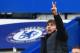 Chelsea's Italian head coach Antonio Conte gestures on the touchline during the English FA Cup fourth round football match between Chelsea and Newcastle United at Stamford Bridge in London on January 28, 2018.
Chelsea won the game 3-0. / AFP PHOTO / Glyn KIRK / RESTRICTED TO EDITORIAL USE. No use with unauthorized audio, video, data, fixture lists, club/league logos or 'live' services. Online in-match use limited to 75 images, no video emulation. No use in betting, games or single club/league/player publications. / (Photo credit should read GLYN KIRK/AFP/Getty Images)