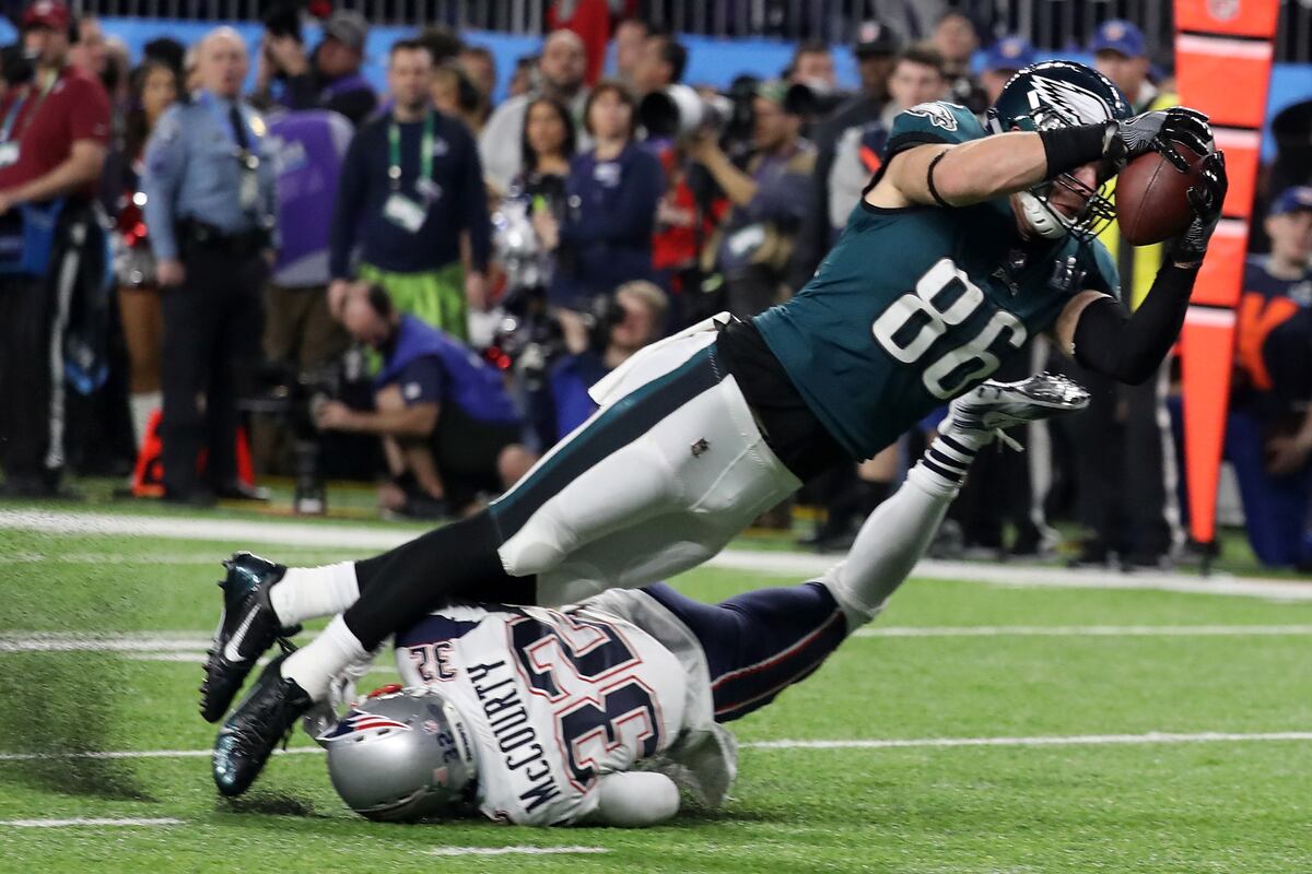 Zach Ertz's Controversial Super Bowl TD Being Upheld 