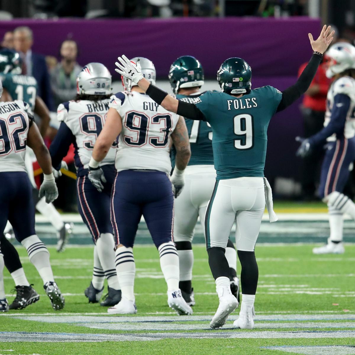 Did you hear? Tom Brady & defending Super Bowl champion Patriots meet Nick  Foles & Eagles in Super Bowl LII this Sunday on NBC