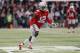 Ohio State cornerback Denzel Ward plays against Michigan State during an NCAA college football game Saturday, Nov. 11, 2017, in Columbus, Ohio. (AP Photo/Jay LaPrete)