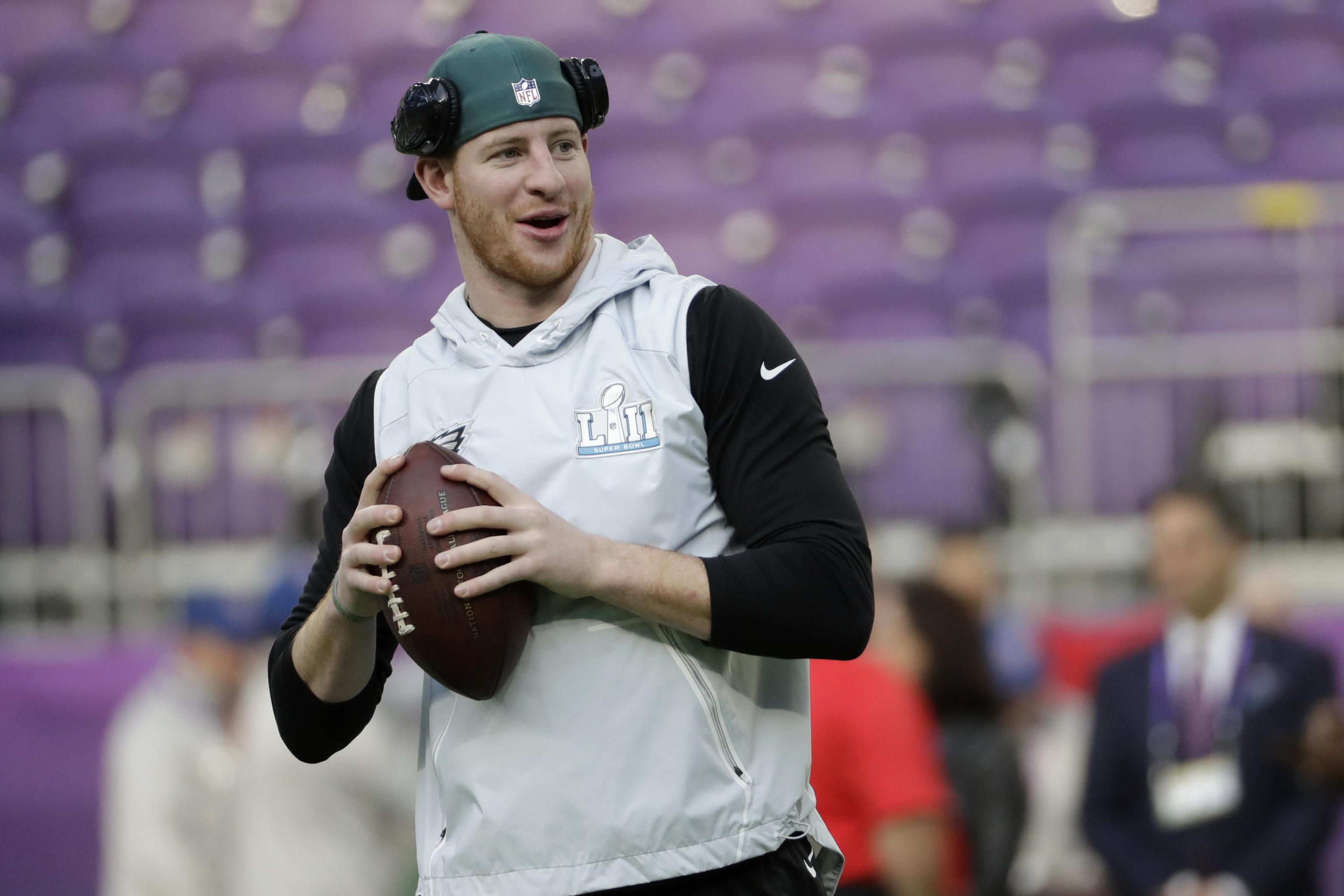 Carson Wentz got engaged after winning Super Bowl 52 with Eagles