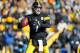 PITTSBURGH, PA - JANUARY 14: Ben Roethlisberger #7 of the Pittsburgh Steelers throws a pass against the Jacksonville Jaguars during the first half of the AFC Divisional Playoff game at Heinz Field on January 14, 2018 in Pittsburgh, Pennsylvania. (Photo by Kevin C. Cox/Getty Images)