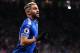 LEICESTER, ENGLAND - JANUARY 20: Riyad Mahrez of Leicester City celebrates scoring his side's second goal during the Premier League match between Leicester City and Watford at The King Power Stadium on January 20, 2018 in Leicester, England. (Photo by Laurence Griffiths/Getty Images)