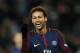 PSG's Neymar smiles during his French League One soccer match between Paris Saint Germain and Montpellier at the Parc des Princes stadium in Paris, Saturday, Jan. 27, 2018. (AP Photo/Christophe Ena)