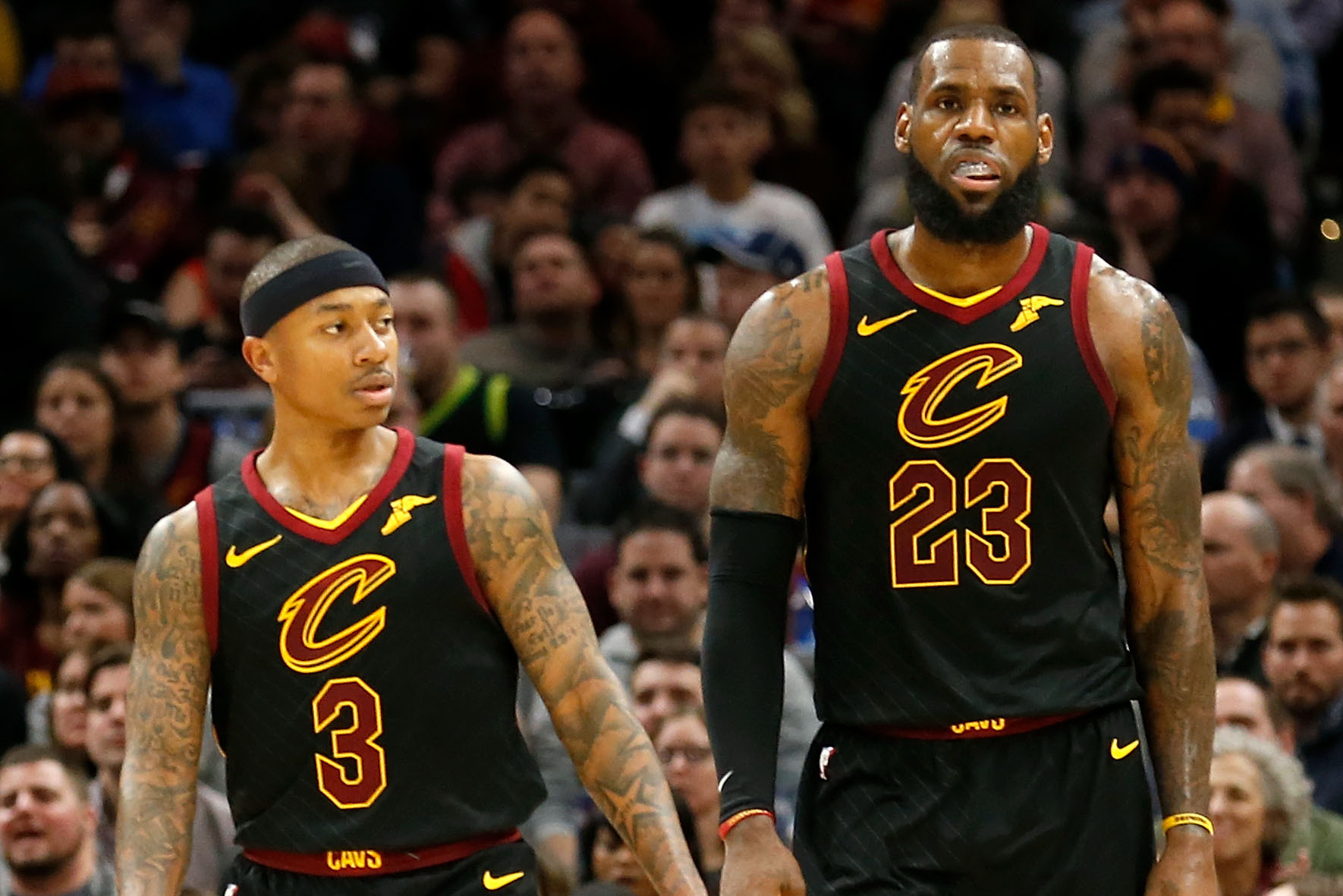The NBA store may have prematurely publicized Isaiah Thomas Cavs gear