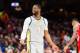 CLEVELAND, OH - FEBRUARY 3: Dwyane Wade #9 of the Cleveland Cavaliers reacts during the first half against the Houston Rockets at Quicken Loans Arena on February 3, 2018 in Cleveland, Ohio. NOTE TO USER: User expressly acknowledges and agrees that, by downloading and or using this photograph, User is consenting to the terms and conditions of the Getty Images License Agreement. (Photo by Jason Miller/Getty Images)
