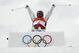 Justine Dufour-Lapointe, of Canada, jumps during the women's moguls qualifying at the 2018 Winter Olympics in Pyeongchang, South Korea, Friday, Feb. 9, 2018. (AP Photo/Gregory Bull)