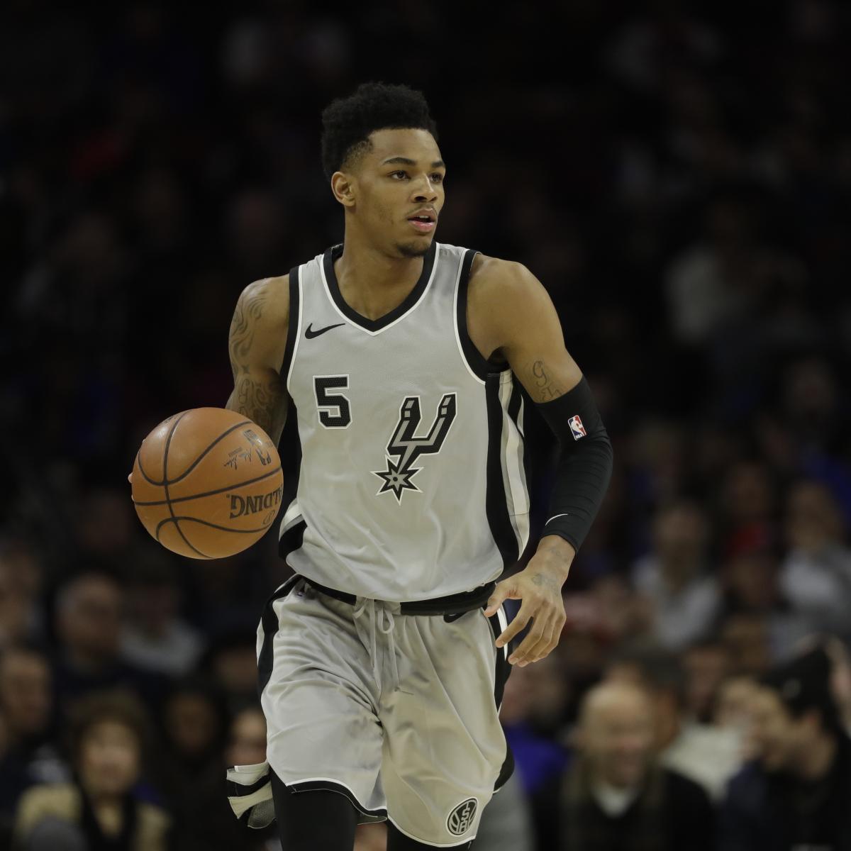 Dejounte Murray Out vs. Warriors with Ankle Injury | Bleacher Report | Latest News ...