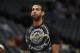 Memphis Grizzlies forward Brandan Wright (34) in the first half of an NBA basketball game Friday, Jan. 12, 2018, in Denver. (AP Photo/David Zalubowski)