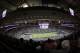 Fans watch as dogs compete during the Best In Show at the 141st Westminster Kennel Club Dog Show on Tuesday, Feb. 14, 2017, in New York. (AP Photo/Frank Franklin II)