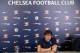 Chelsea's Italian head coach Antonio Conte gives a press conference at Chelsea's Cobham training facility in Stoke D'Abernon, southwest of London, on February 9, 2018 ahead of their English Premier League football match against West Bromwich Albion. / AFP PHOTO / Justin TALLIS / RESTRICTED TO EDITORIAL USE. No use with unauthorized audio, video, data, fixture lists, club/league logos or 'live' services. Online in-match use limited to 75 images, no video emulation. No use in betting, games or single club/league/player publications. / (Photo credit should read JUSTIN TALLIS/AFP/Getty Images)