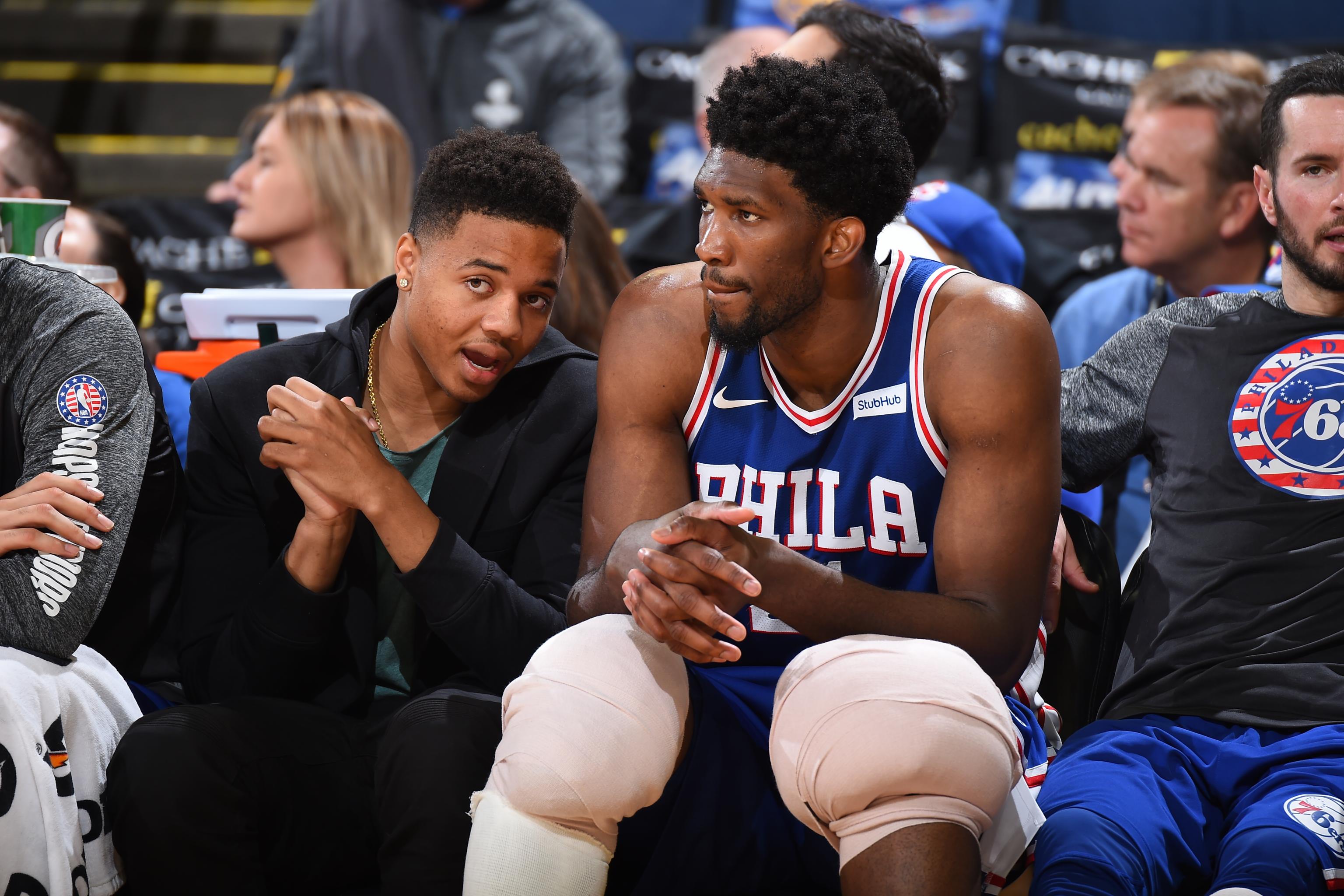 Joel Embiid Says People Around Markelle Fultz Aren T Supporting