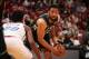 MIAMI, FL - FEBRUARY 9: Jabari Parker #12 of the Milwaukee Bucks looks to pass the ball during the game against the Miami Heat on February 9, 2018 at American Airlines Arena in Miami, Florida. NOTE TO USER: User expressly acknowledges and agrees that, by downloading and or using this photograph, user is consenting to the terms and conditions of the Getty Images License Agreement. Mandatory Copyright Notice: Copyright 2018 NBAE (Photo by Issac Baldizon/NBAE via Getty Images)