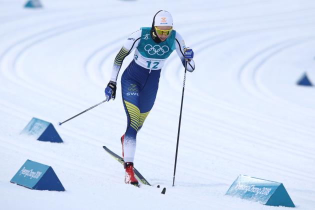 PYEONGCHANG-GUN, SOUTH KOREA - FEBRUARY 13: Stina Nilsson of Sweden competes during the Cross-Country Ladies' Sprint Classic Qualification on day four of the PyeongChang 2018 Winter Olympic Games at Alpensia Cross-Country Centre on February 13, 2018 in Pyeongchang-gun, South Korea. (Photo by Adam Pretty/Getty Images)