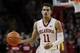 Oklahoma guard Trae Young during an NCAA college basketball game against Baylor in Norman, Okla., Tuesday, Jan. 30, 2018. (AP Photo/Sue Ogrocki)