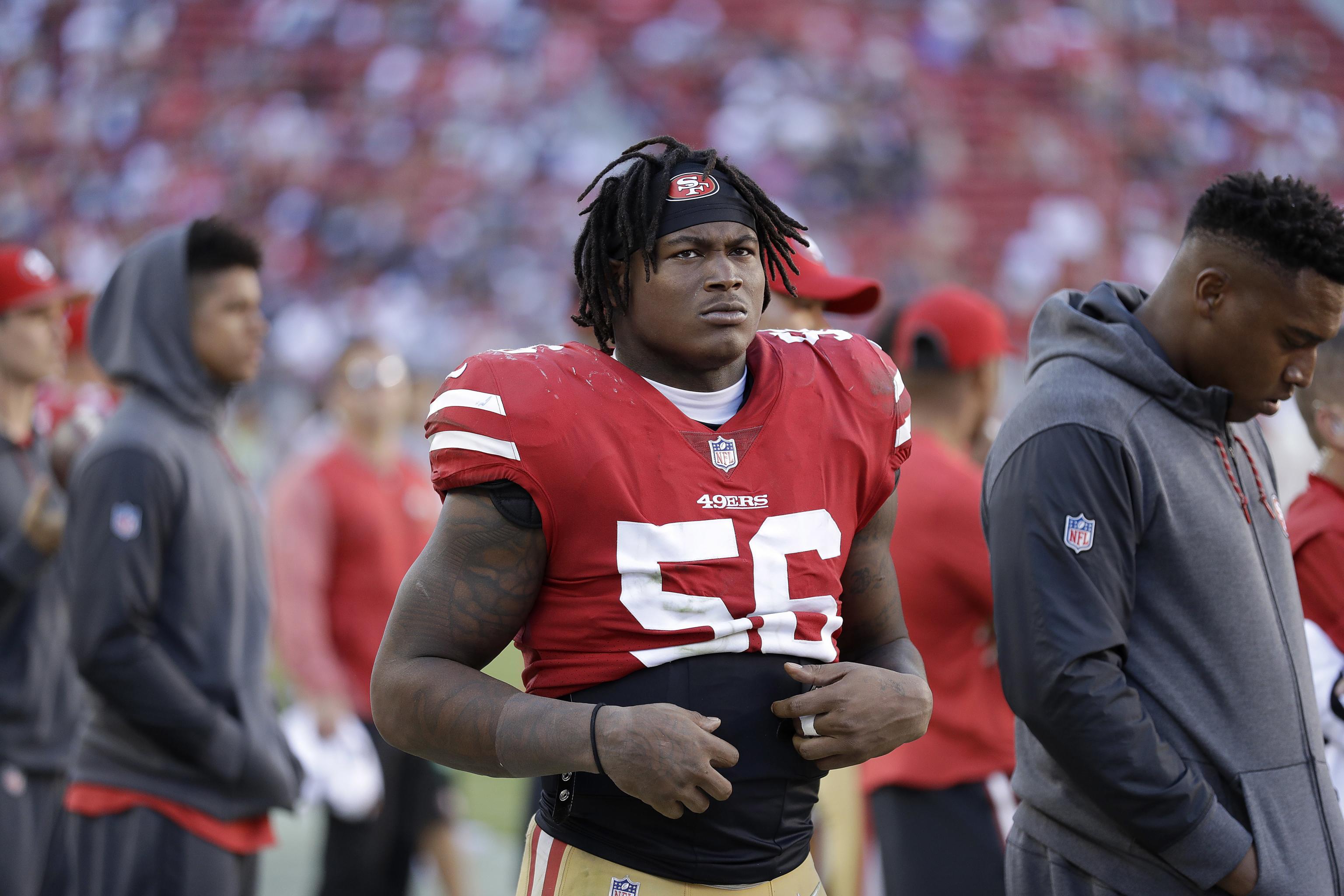 Reuben Foster's domestic violence charge dropped, but NFL probe continues –  New York Daily News