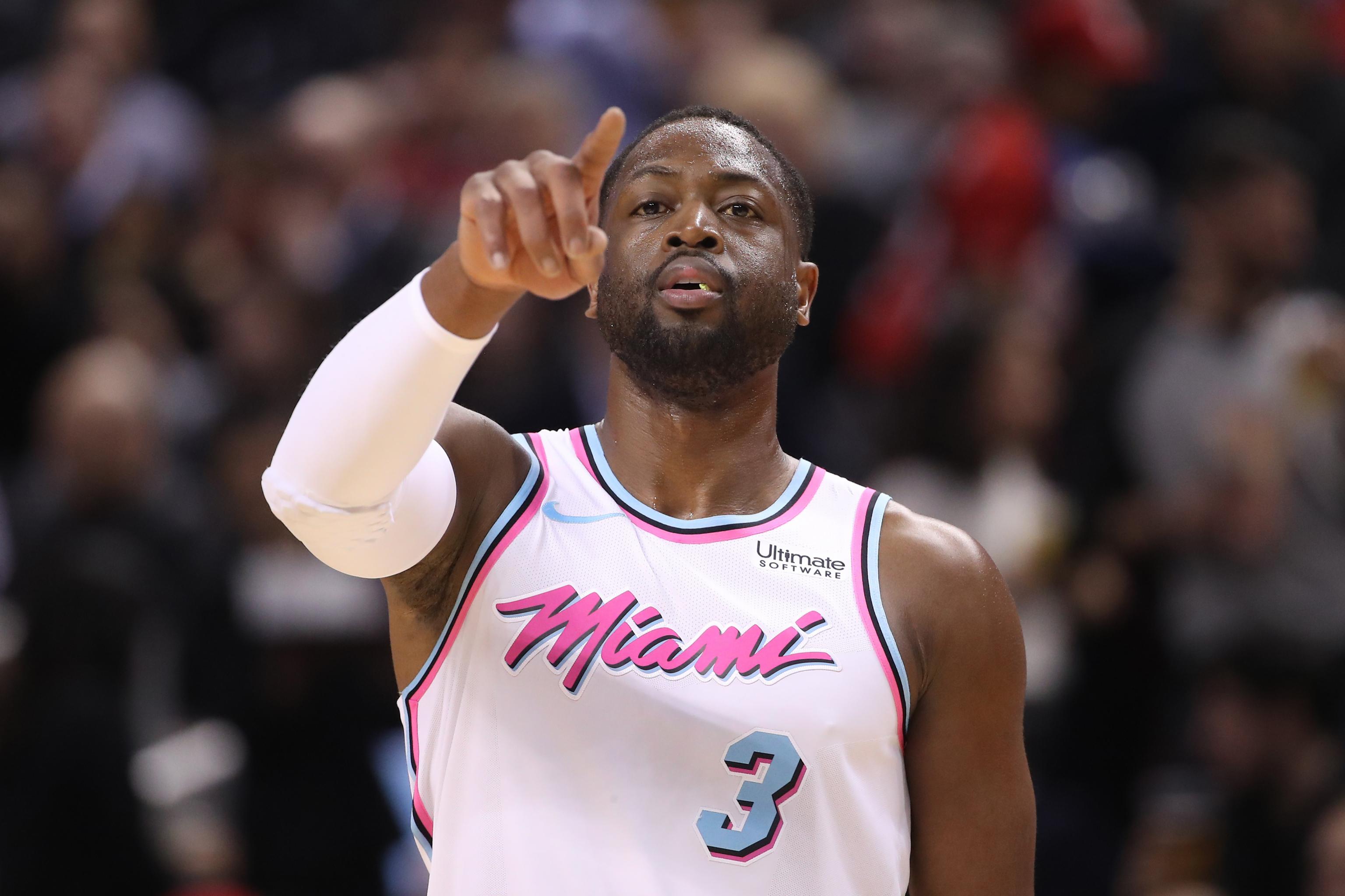 NBA Buzz - Dwyane Wade had his No. 3 jersey retired by the