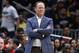 NEW ORLEANS, LA - NOVEMBER 13: Head coach Mike Budenholzer of the Atlanta Hawks reacts during the second half of a game against the New Orleans Pelicans at the Smoothie King Center on November 13, 2017 in New Orleans, Louisiana. NOTE TO USER: User expressly acknowledges and agrees that, by downloading and or using this Photograph, user is consenting to the terms and conditions of the Getty Images License Agreement. (Photo by Jonathan Bachman/Getty Images)