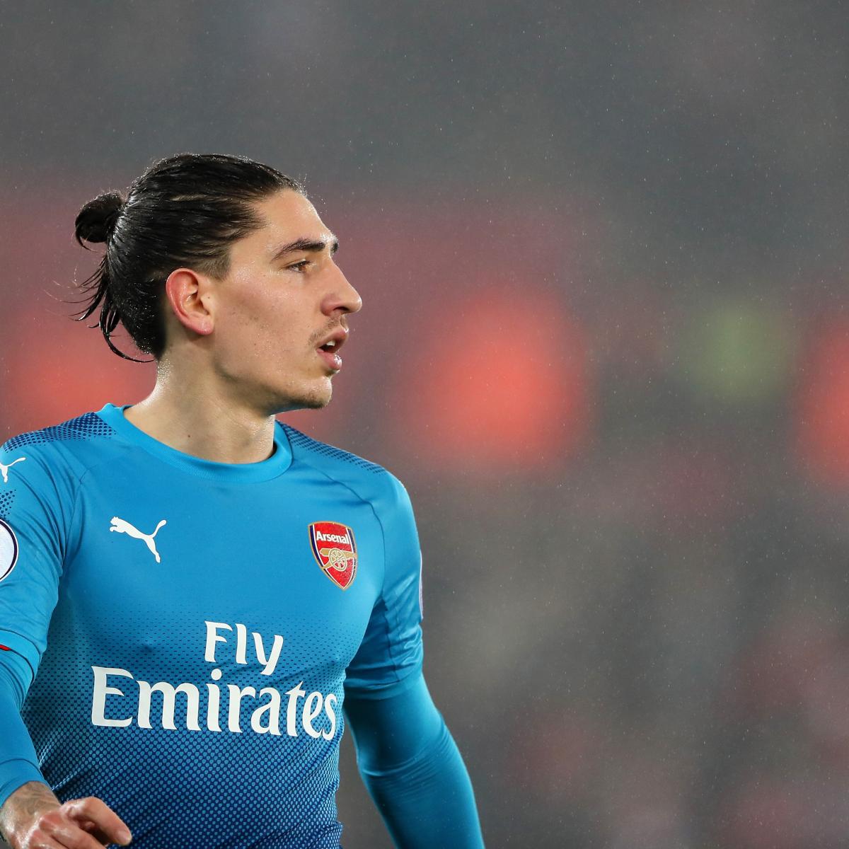 Hector Bellerin in Arsenal new home kit : r/Gunners