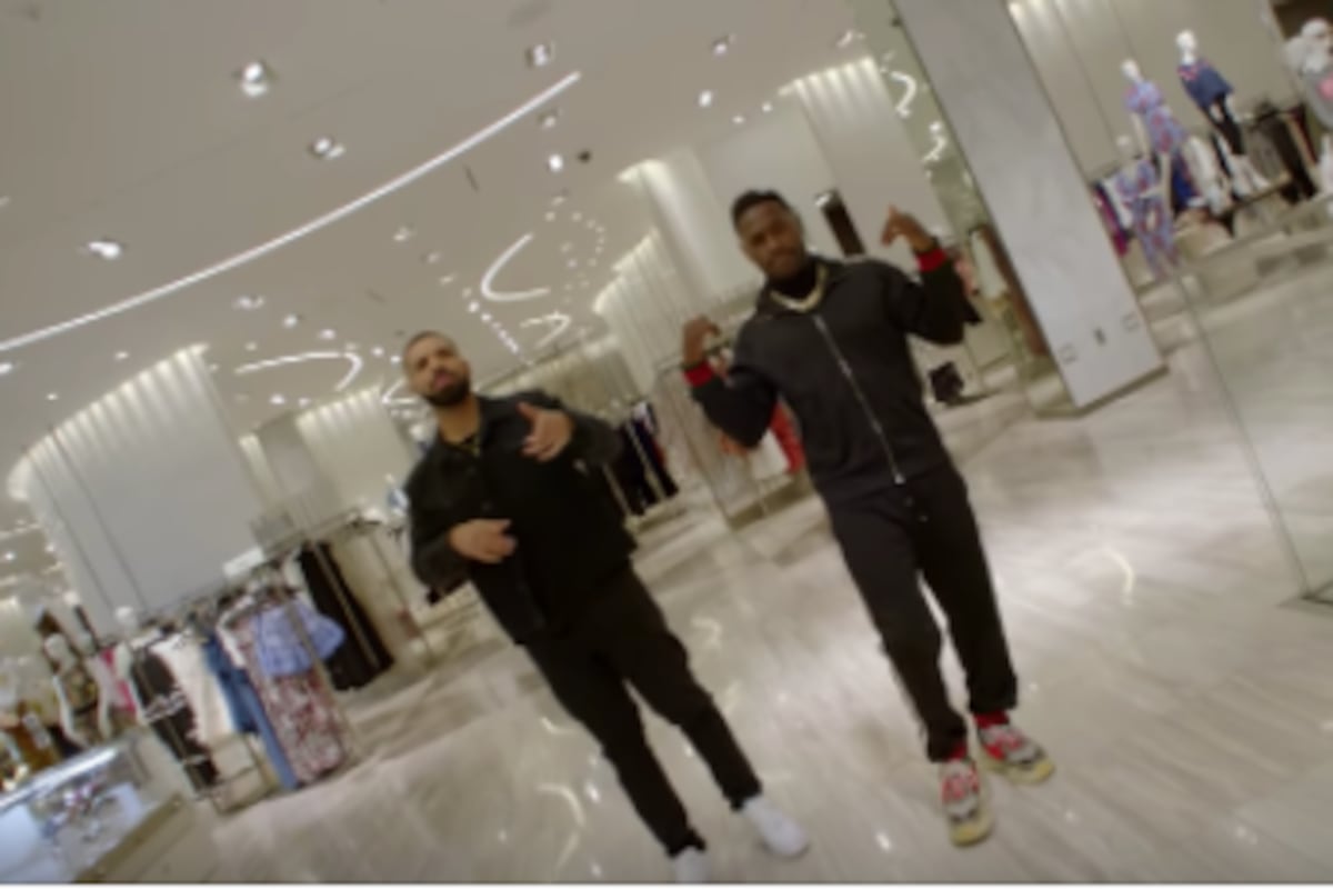 Antonio Brown, Drake Take Housekeeper on $10K Shopping Spree | News