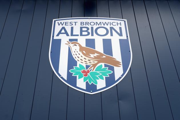 WEST BROMWICH, ENGLAND - MARCH 04: The West Bromwich Albion badge is seen on the stadium prior to the Premier League match between West Bromwich Albion and Crystal Palace at The Hawthorns on March 4, 2017 in West Bromwich, England. (Photo by Christopher Lee/Getty Images)
