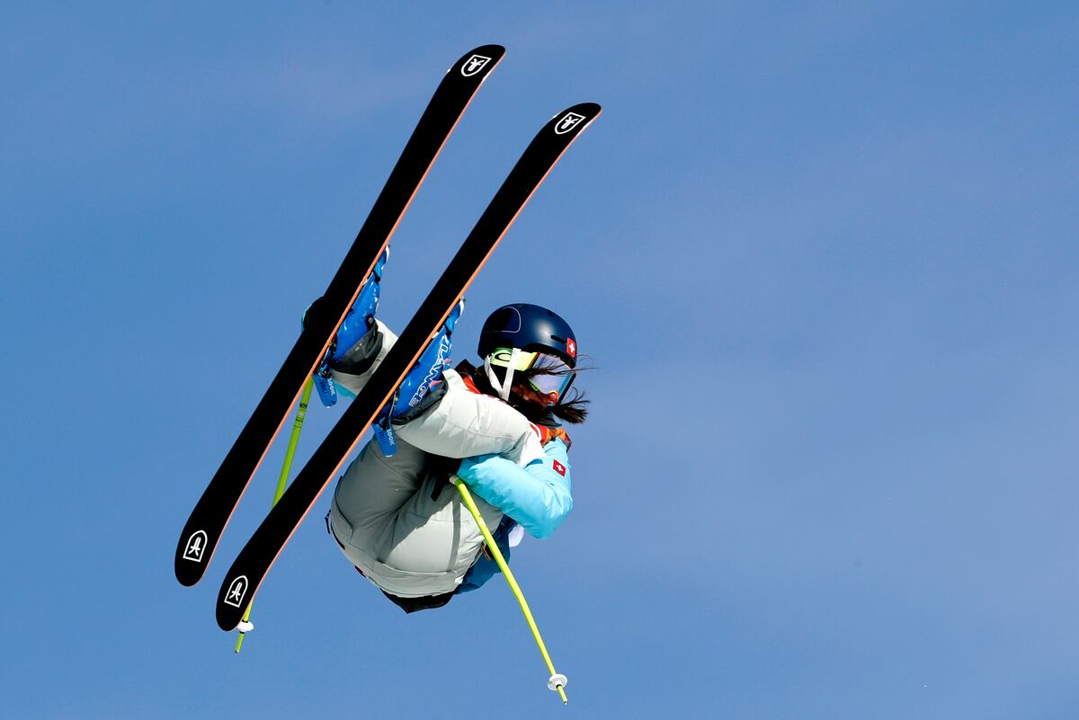 Women's Freestyle Skiing Results Olympics 2018 Sarah Hoefflin Wins