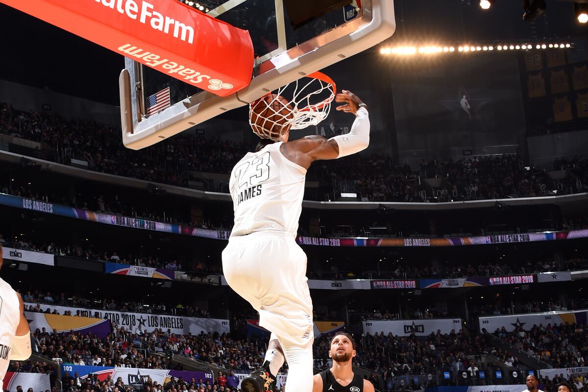 every all star lebron played with