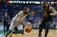 Boston Celtics' Kyrie Irving drives past Cleveland Cavaliers' LeBron James (23) during the first quarter of an NBA basketball game in Boston, Sunday, Feb. 11, 2018. (AP Photo/Michael Dwyer)