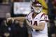 Southern California quarterback Sam Darnold prepares to throw a pass during the first half of an NCAA college football game against Washington State in Pullman, Wash., Friday, Sept. 29, 2017. (AP Photo/Young Kwak)