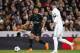 (L-R) Kylian Mbappe of Paris Saint-Germain, Sergio Ramos of Real Madrid during the UEFA Champions League round of 16 match between Real Madrid and Paris Saint-Germain at the Santiago Bernabeu stadium on February 14, 2018 in Madrid, Spain(Photo by VI Images via Getty Images)