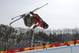 Cassie Sharpe, of Canada, jumps during women's halfpipe final at Phoenix Snow Park at the 2018 Winter Olympics in Pyeongchang, South Korea, Tuesday, Feb. 20, 2018. (AP Photo/Lee Jin-man)