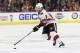 Ottawa Senators' Mike Hoffman in action during a shootout of an NHL hockey game against the Philadelphia Flyers, Saturday, Feb. 3, 2018, in Philadelphia. The Senators won 4-3 in a shootout. (AP Photo/Chris Szagola)